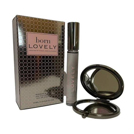 Sarah Jessica Parker Born Lovely Gift Set Eau De Parfum Rollerball + Mirror