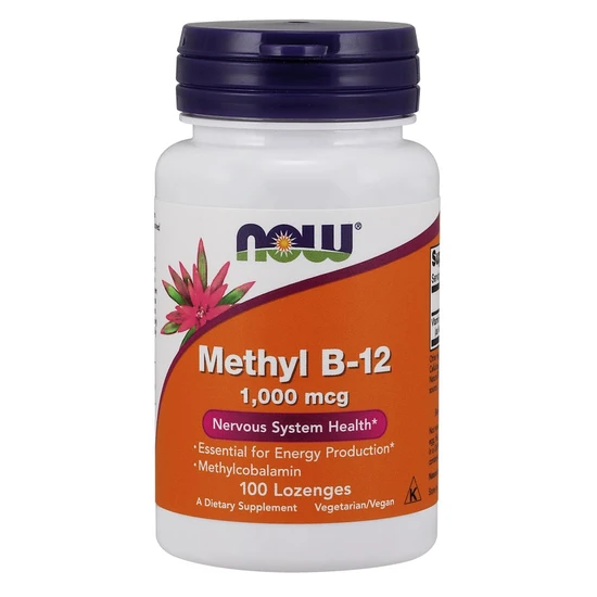 NOW Foods Methyl B-12 1000mcg Lozenges