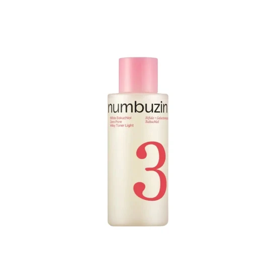 Numbuzin No. 3 Bifida Bakuchiol Zero Pore Milk Toner