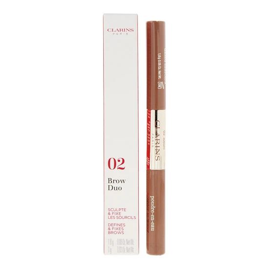 Clarins Brow Duo Defines & Fixes Brow Pencil