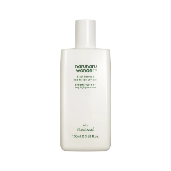 Haruharu Wonder Black Bamboo Top To Toe Sunscreen SPF 50+