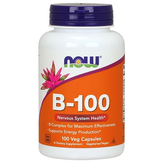 NOW Foods Vitamin B-100 Vegicaps