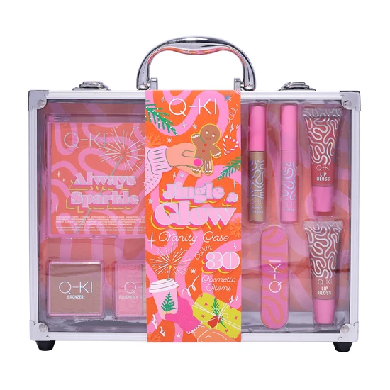 Q-KI Festive Cheer Vanity Case