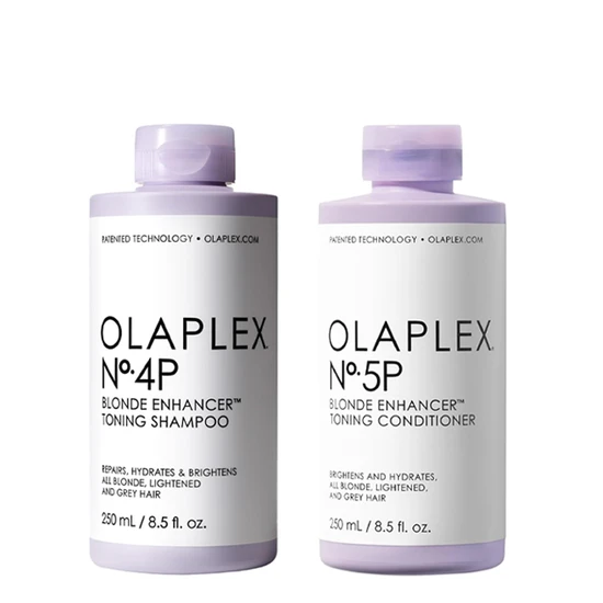 Olaplex No.4p Blonde Enhancer Toning Shampoo & No. 5p Blonde Enhancer Toning Conditioner