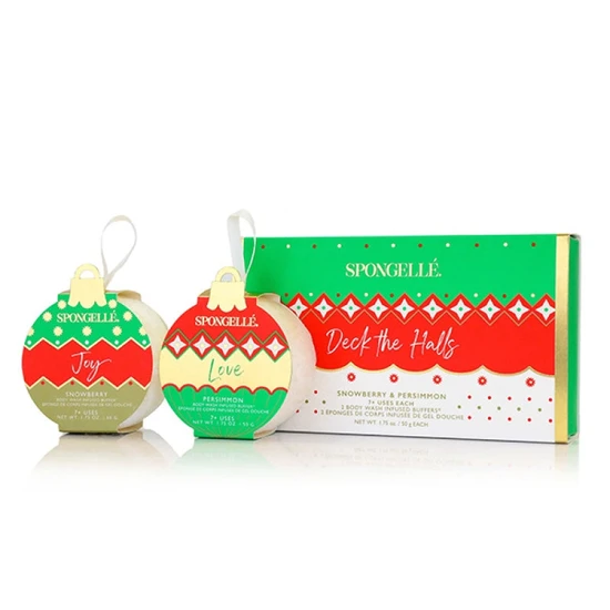 Spongelle Holiday Deck The Halls Gift Set
