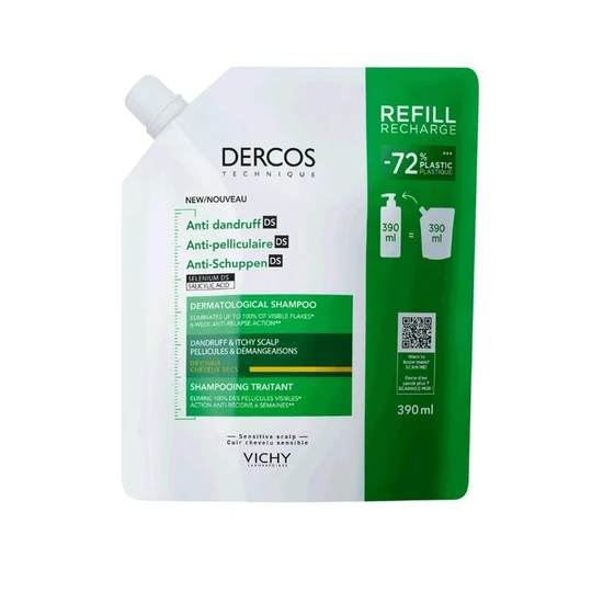Vichy Dercos Anti-Dandruff DS Shampoo For Dry Hair