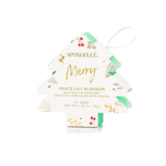 Spongelle Peace Lily Blossom Body Wash Infused Buffer