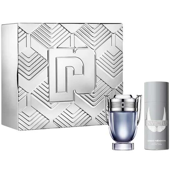 Paco Rabanne Invictus Eau De Toilette 100ml Gift Set