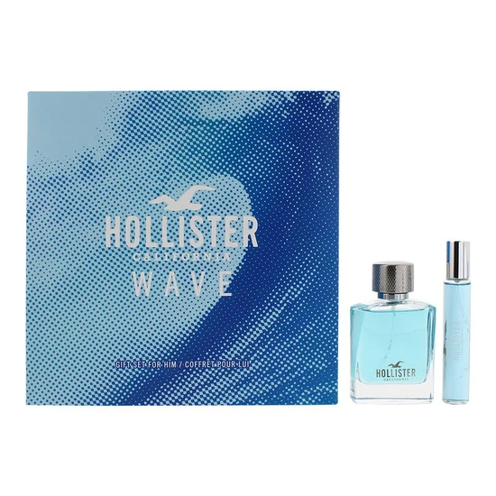 Hollister Wave For Him Eau De Toilette 50ml Gift Set