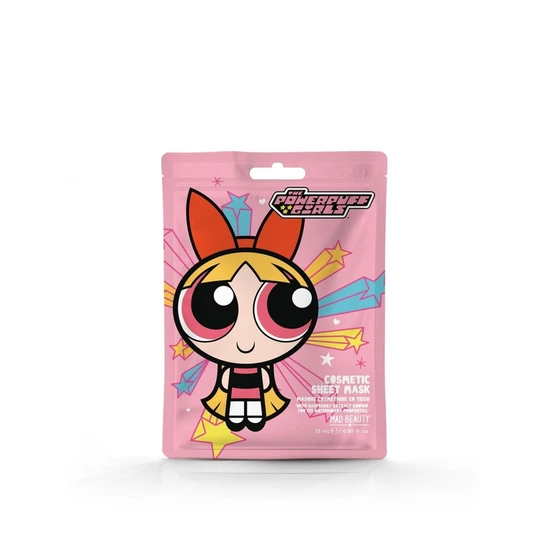 Mad Beauty Powerpuff Girls Super Cute Cosmetic Sheet Mask Blossom