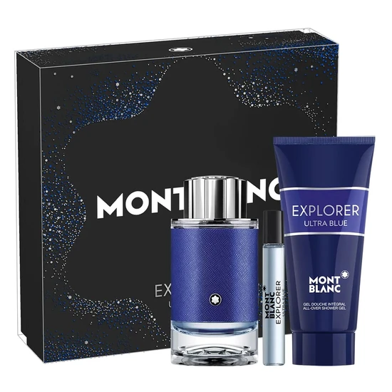 Montblanc Explorer Ultra Blue Eau De Parfum Gift Set