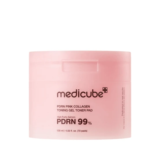 Medicube PDRN Pink Collagen Toning Gel Toner Pads