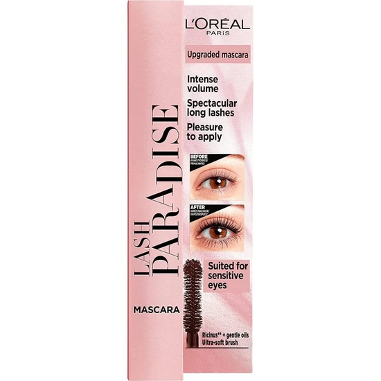 L'Oreal Paris Castor Oil Enriched Paradise Volumising Mascara Black