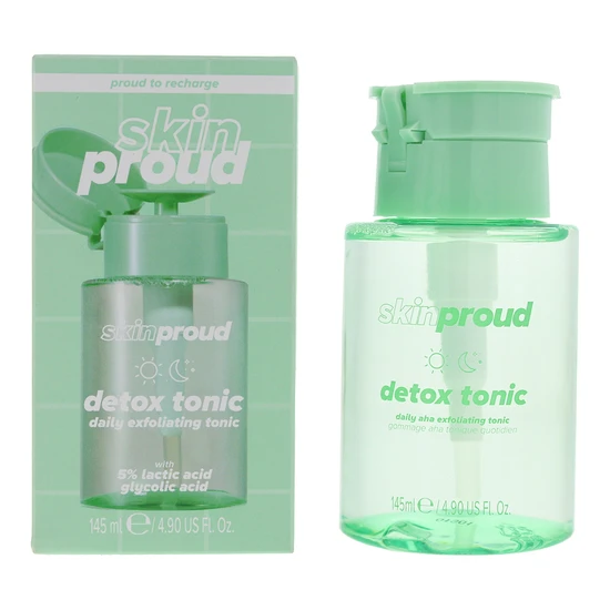 Skin Proud Detox Tonic Daily Exfoliating Tonic 5% Lactic Acid & Glycolic Acid