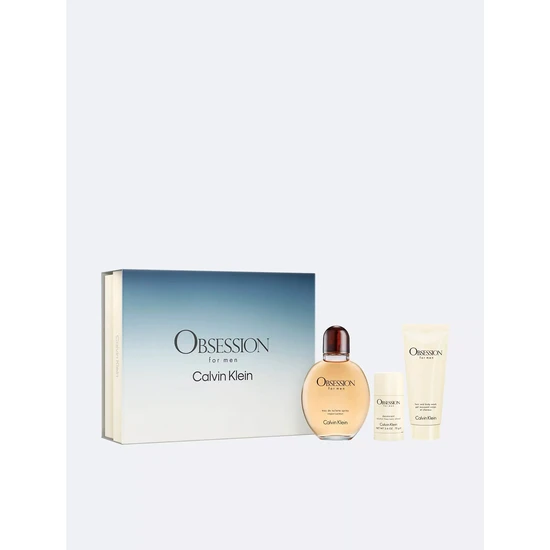 Calvin Klein Obsession For Men Eau De Toilette 125ml Gift Set