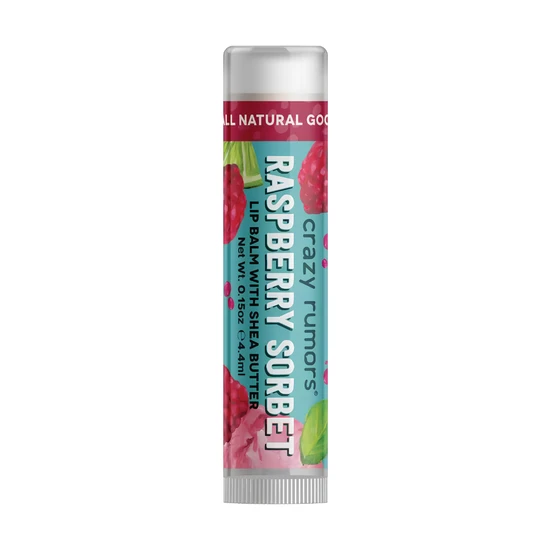 CRAZY RUMORS Raspberry Sorbet Lip Balm