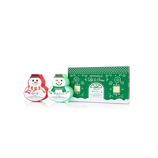 Spongelle Let It Snow Body Wash Infused Buffers Gift Set