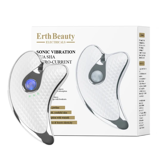 Erth Skin London Sonic Vibration Gua Sha Micro-current Massager
