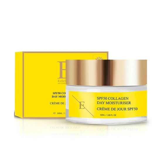 Erth Skin London SPF 50 Collagen Day Cream
