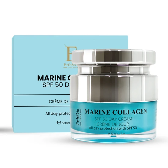 Erth Skin London Marine Collagen SPF 50 Day Cream