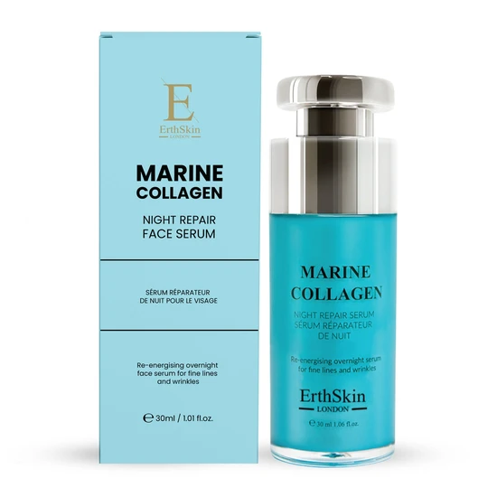 Erth Skin London Marine Collagen Night Repair Serum