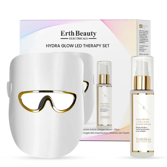 Erth Skin London Hydra Glow LED Therapy Set