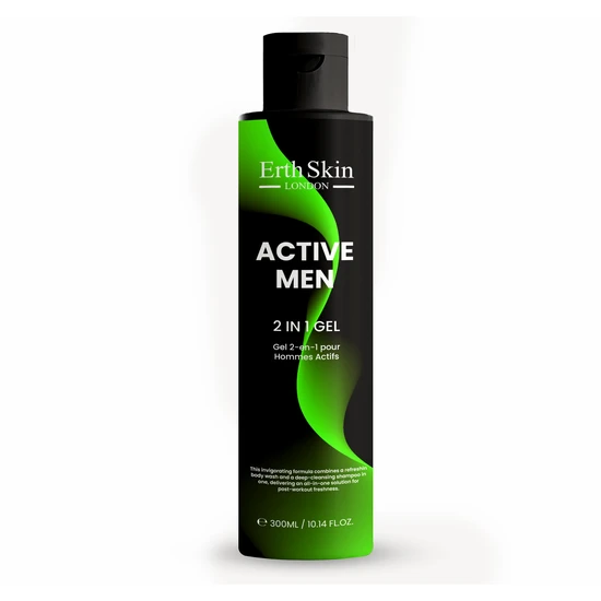 Erth Skin London Active Men 2 In 1 Gel