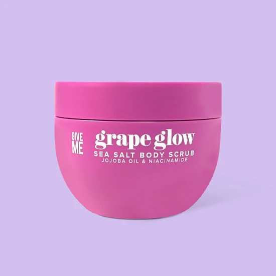 Give Me Grape Glow Sea Salt Body Scrub