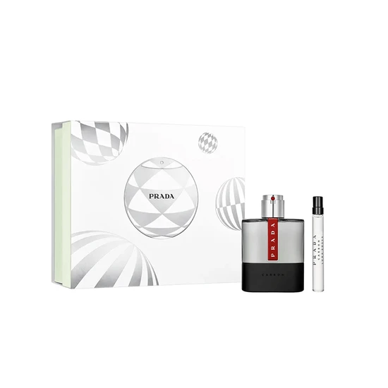 Prada Luna Rossa Carbon Eau De Toilette 100ml Gift Set