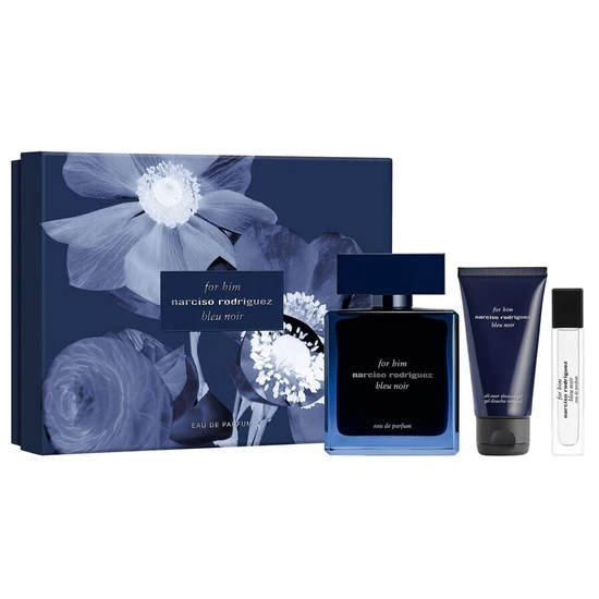 Narciso Rodriguez Bleu Noir Eau De Parfum 100ml Gift Set