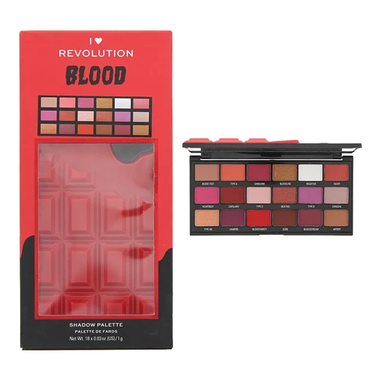 Revolution I Heart Revolution Blood Eyeshadow Palette