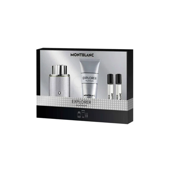 Montblanc Explorer Platinum Gift Set
