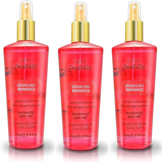 Possibility Of London Ladies Womens Sparkling Romance Body Mist