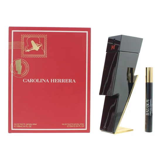Carolina Herrera Bad Boy Eau De Toilette 100ml Gift Set