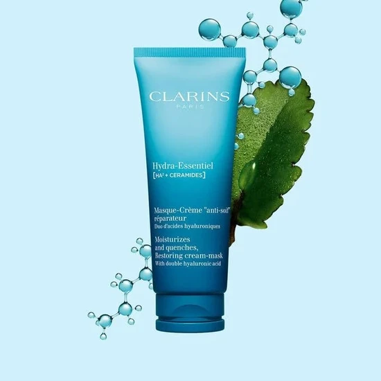 Clarins Hydra-Essentiel Restoring Cream-Mask