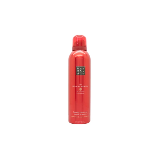 Rituals Ayurveda Indian Rose & Sweet Almond Oil Foaming Shower Gel