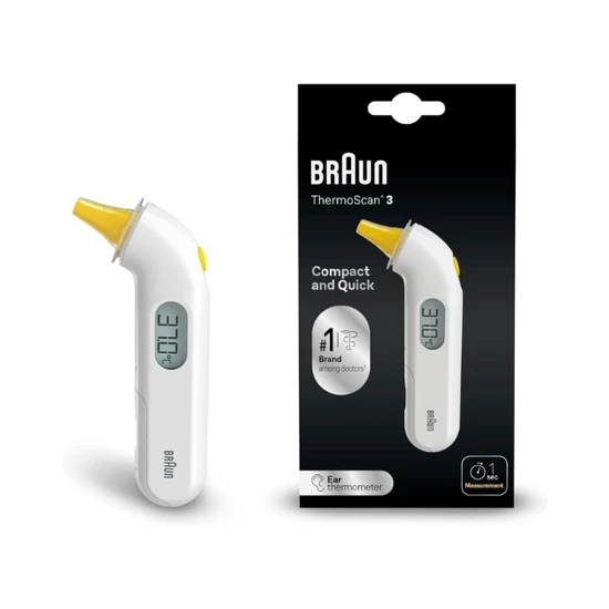 Braun ThermoScan 3 Ear Thermometer