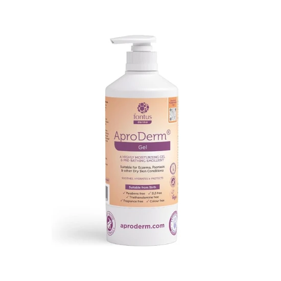 AproDerm Highly Moisturising Gel & Pre-Breathing Emollient For Eczema, Psoriasis & Dry Skin