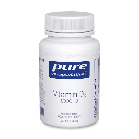 Pure Encapsulations Vitamin D3 Capsules