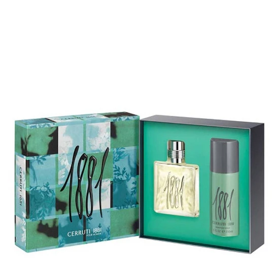 Cerruti 1881 Pour Homme Eau De Toilette + Deodorant Spray