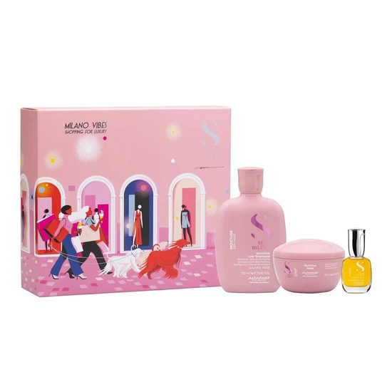 Alfaparf Semi Di Lino Holiday Kit Moisture