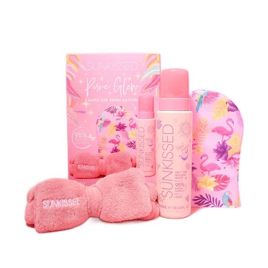 Sunkissed Pure Glow Collection Tanning Gift Set