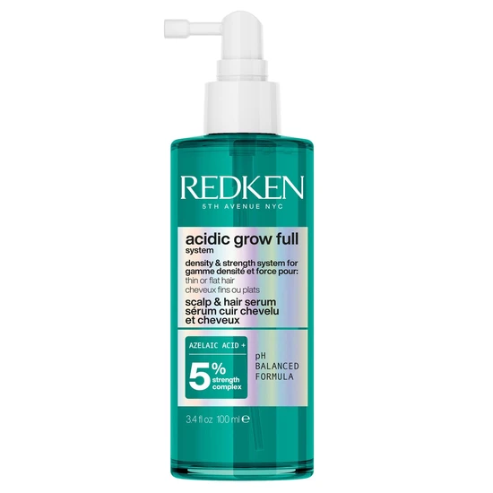 Redken Acidic Growth Full System Hair Serum For Thin Hair, Strengthens & Thickens