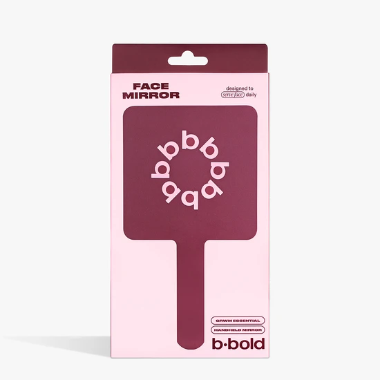 bBold THE BURGUNDY FACE MIRROR