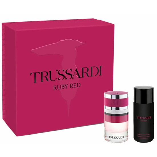 Trussardi Russardi Ruby Red Eau De Parfum 60ml Gift Set