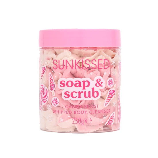 Sunkissed Soap & Scrub Candy Frost Whipped Body Cleanser