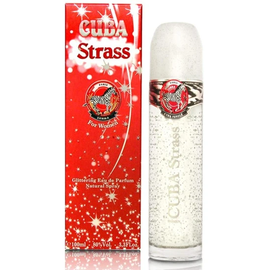 Cuba Strass Zebra For Women Eau De Parfum