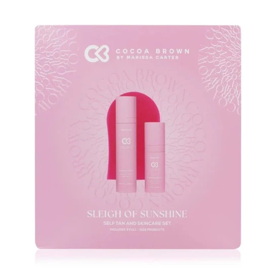 Cocoa Brown Sleigh Of Sunshine Self Tan Serum Gift Set