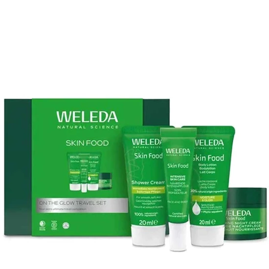Weleda Skin Food On The Glow Travel Gift Set
