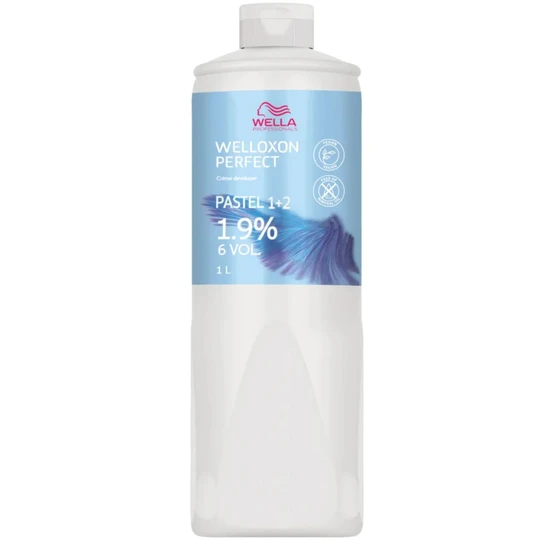 Wella Welloxon Perfect Pastel 1+2 1.9% 6 Volume Cream Peroxide
